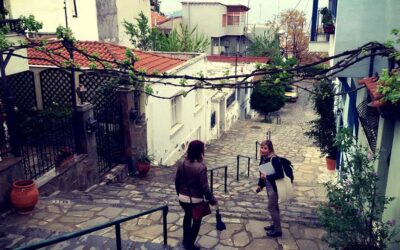 Walking around the traditional settlement of Upper Town