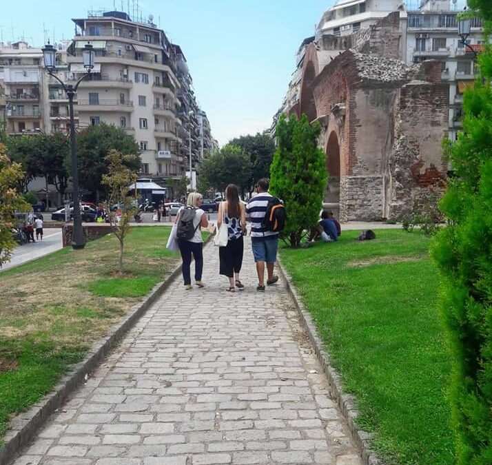 Walking through the history of Thessaloniki…